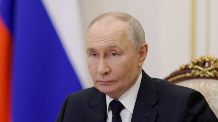 O presidente russo Vladimir Putin