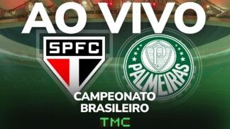 Montagem ckm os escudos de São Paulo e Palmeiras