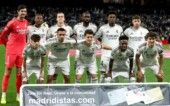 Jogadores do Real Madrid posam para foto antes da partida