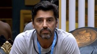 Alberto Cowboy durante indicação ao paredão