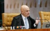 Ministro Alexandre de Moraes no plenário do STF