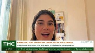Aline Magalhães em entrevista à TMC