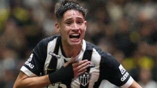 Iván Román marcou o gol da vitória do Atlético-MG sobre o São Paulo