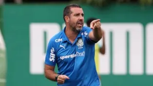 João Martins substituiu o expulso Abel Ferreira e comandou o Verdão na derrota por 2 a 1