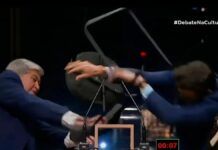 Datena dá uma cadeirada em Pablo Marçal