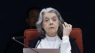 Ministra Cármen Lúcia na terceira Sessão do julgamento do caso Marielle Franco no STF