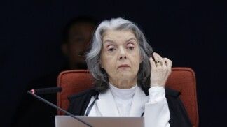 Ministra Cármen Lúcia na terceira Sessão do julgamento do caso Marielle Franco no STF