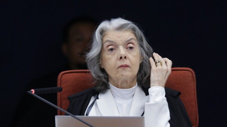 Ministra Cármen Lúcia na terceira Sessão do julgamento do caso Marielle Franco no STF