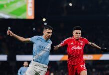 Manchester City empata com o Forest e vê Arsenal ampliar vantagem na liderança da Premier League