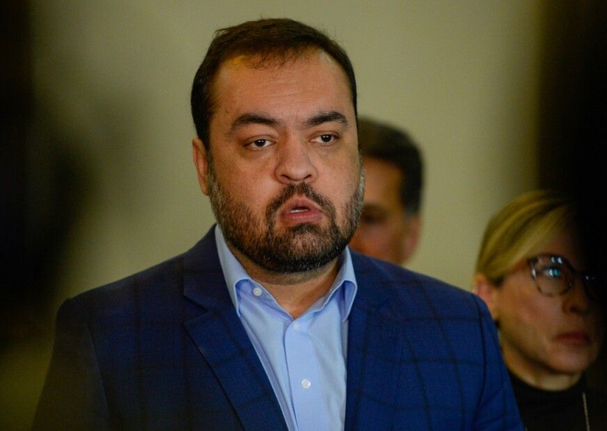 O governador do Rio de Janeiro, Cláudio Castro durante coletiva de imprensa no Palácio Guanabara, em Laranjeiras, zona sul da capital fluminense