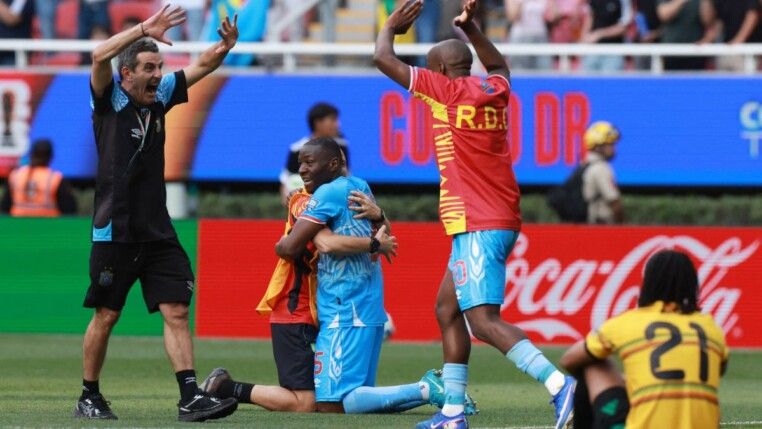 Congo bateu a Jamaica e garantiu vaga na Copa do Mundo de 2026