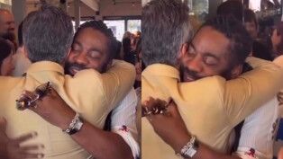 Lazaro Ramos e Wagner Moura em Los Angeles, antes do Oscar 2026