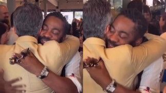 Lazaro Ramos e Wagner Moura em Los Angeles, antes do Oscar 2026