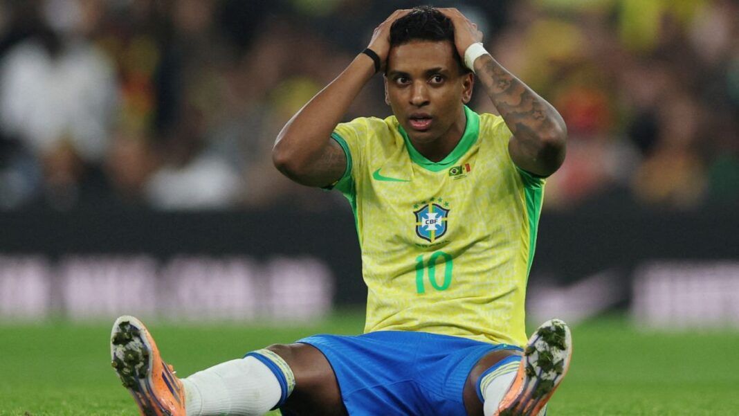Rodrygo rompeu os ligamentos do joelho e não vai mais disputar a Copa do Mundo de 2026