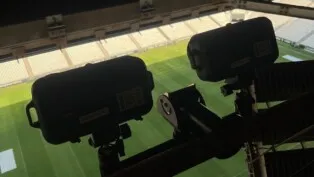 A Neo Química Arena, estádio do Corinthians, passou pela instalação do impedimento semiautomático