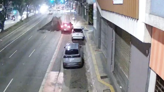 Cratera na Consolação foi causada por gases inflamáveis em galeria subterrânea, diz Enel