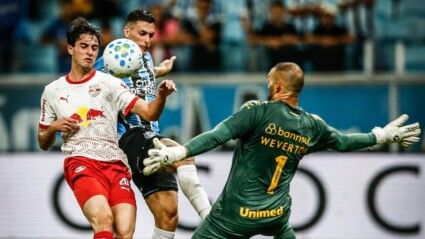 Grêmio empata por 1 a 1 com o Red Bull Bragantino pelo Brasileirão