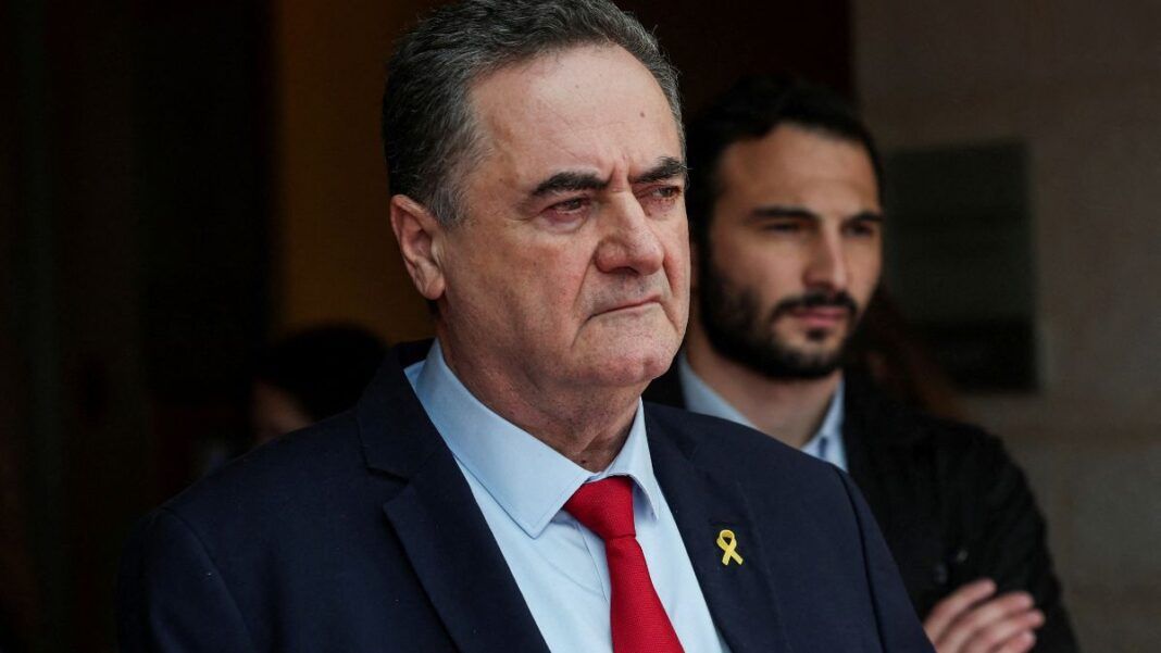 O Ministro da Defesa de Israel, Israel Katz