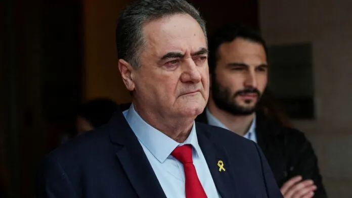 O Ministro da Defesa de Israel, Israel Katz