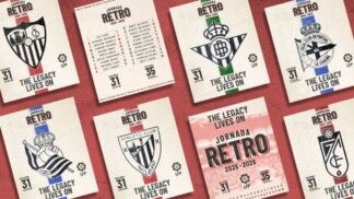 LaLiga organizou uma "rodada retrô"