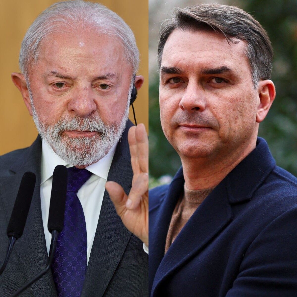 Lula tem 45% contra 40% de Flávio no 2º turno, aponta Real Time Big Data | TMC