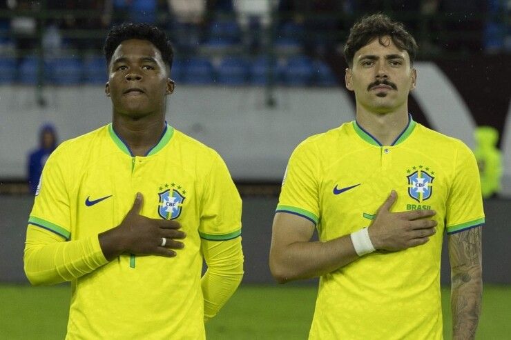 Estêvão e Maurício disputaram o Pré-Olímpico de 2023 juntos na Seleção Brasileira