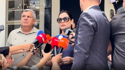 Michelle Bolsonaro dá entrevista após alta do marido