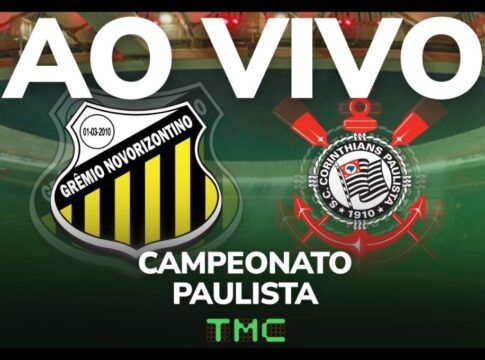 Montagem de Novorizontino x Corinthians