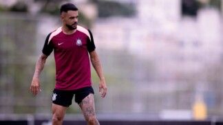Raniele, volante do Corinthians, ficou fora do treino aberto desta quinta-feira (05/03)