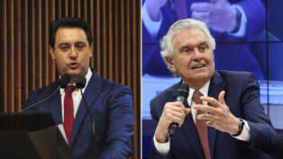 Ratinho Junior e Ronaldo Caiado