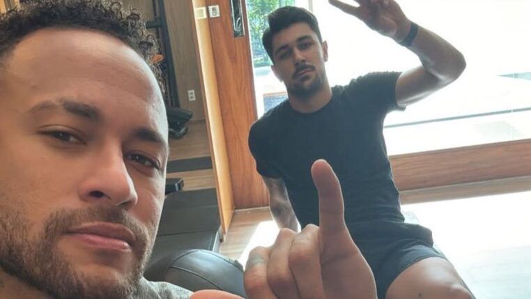 Neymar e João Basso eram amigos além das quatro linhas