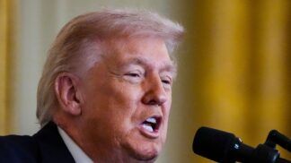 O presidente dos Estados Unidos, Donald Trump