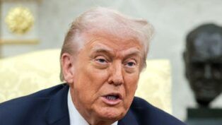 Donald Trump no Salão Oval da Casa Branca