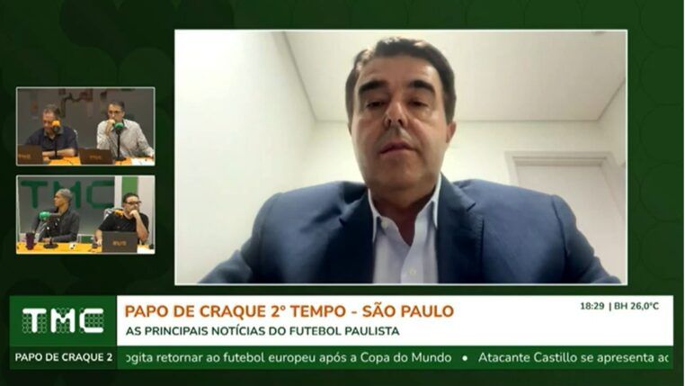 Entrevista de Wilson Marquetti Júnior, ex-vice-presidente da FPF, na TMC