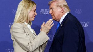 Pam Bondi e Donald Trump