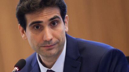 Gabriel Galípolo, presidente do BC, fala ao microfone