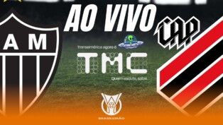 Montagem de Atlético-MG e Athletico-PR