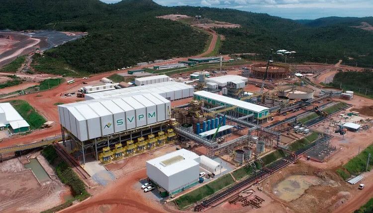 Mineradora Serra Verde. Empresa é a única que produz terras-raras no Brasil.