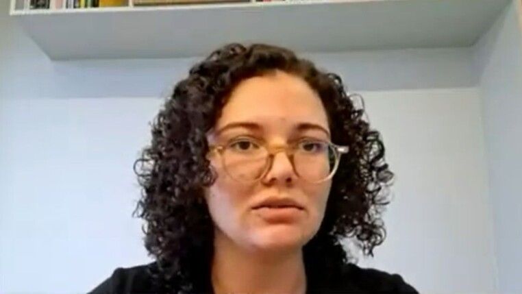 Jornalista concede entrevista online