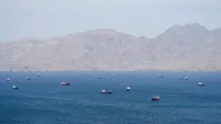 Navios no Estreito de Ormuz