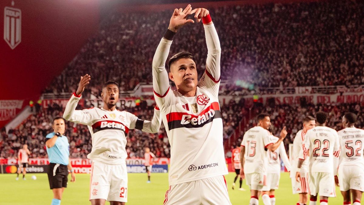 Luiz Araújo (Foto: Foto: Reprodução/X/Flamengo)