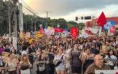 Greve da USP na rua | Por Diretório Central dos Estudantes da USP no Instagram (@dceusp)