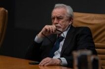 Brian Cox no papel de Logan Roy em "Succession"