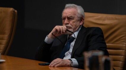 Brian Cox no papel de Logan Roy em "Succession"