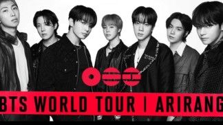O grupo se apresenta em São Paulo, com a "BTS World Tour 'Arirang'". (Imagem: Divulgação)
