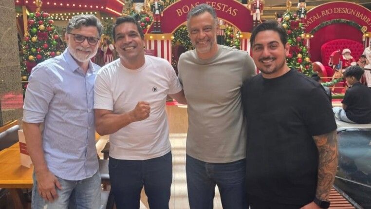 Cabo Daciolo e aliados, entre eles Ricardo Rocha