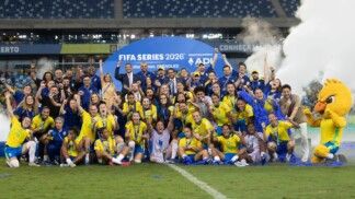 Seleção brasileira feminina campeã Fifa Series.