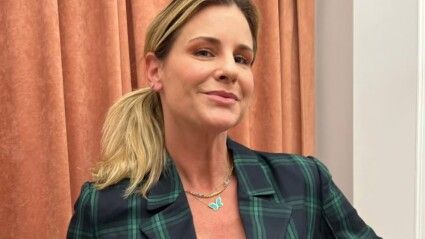 A apresentadora Janaina Xavier