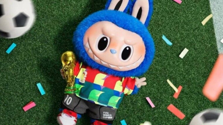 Labubu em collab com a FIFA. Imagem: Reprodução/Instagram