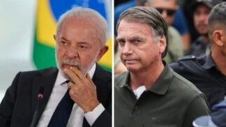 Lula e Jair Bolsonaro